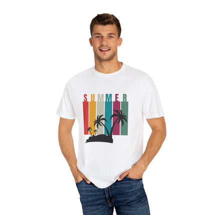 Summer Vibes Unisex Garment-Dyed T-Shirt - AlluNeedt