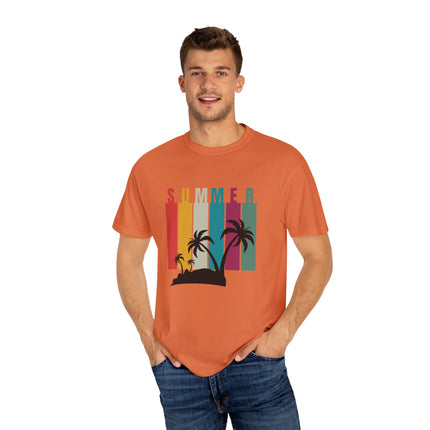 Summer Vibes Unisex Garment-Dyed T-Shirt - AlluNeedt