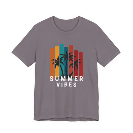 Summer Vibes Jersey Tee - Beach T-Shirt - AlluNeedt