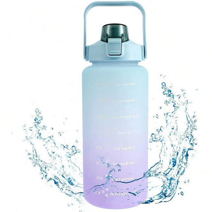 Water Bottle with Time & Capacity Marker - AlluNeedt