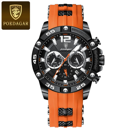 POEDAGAR Luxury Casual Men Watch - AlluNeedt