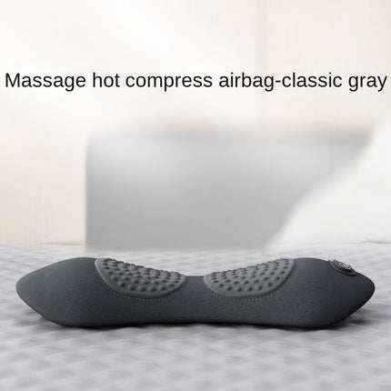 Memory foam heated massage waist pillow waist cushion