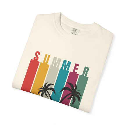 Summer Vibes Unisex Garment-Dyed T-Shirt - AlluNeedt