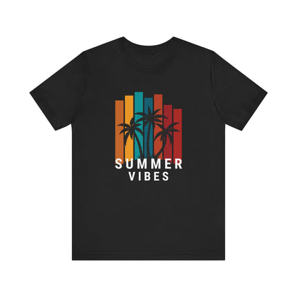 Summer Vibes Jersey Tee - Beach T-Shirt - AlluNeedt