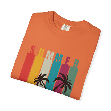 Summer Vibes Unisex Garment-Dyed T-Shirt - AlluNeedt