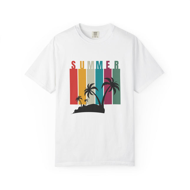 Summer Vibes Unisex Garment-Dyed T-Shirt - AlluNeedt