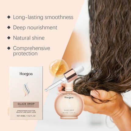 Nourishes Smooth Hair, Natural Shine, Fluff And Improves Frizzy Hair