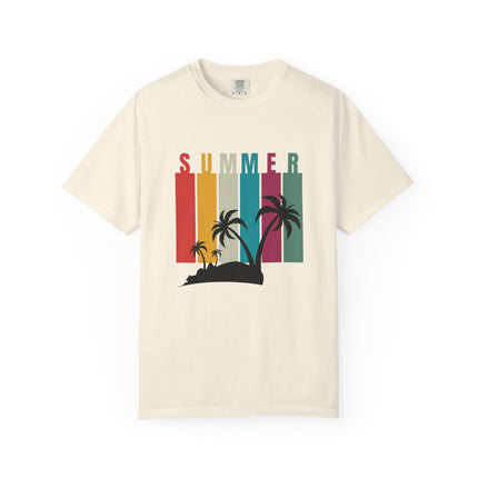 Summer Vibes Unisex Garment-Dyed T-Shirt - AlluNeedt