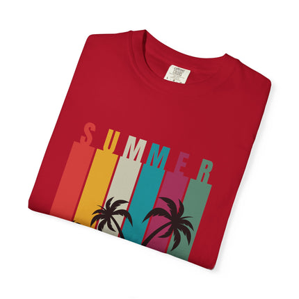 Summer Vibes Unisex Garment-Dyed T-Shirt - AlluNeedt