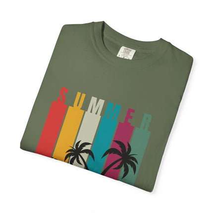 Summer Vibes Unisex Garment-Dyed T-Shirt - AlluNeedt