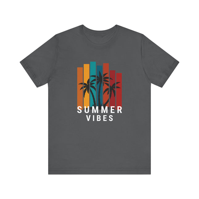 Summer Vibes Jersey Tee - Beach T-Shirt - AlluNeedt