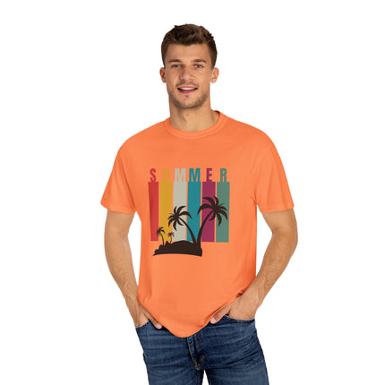Summer Vibes Unisex Garment-Dyed T-Shirt - AlluNeedt