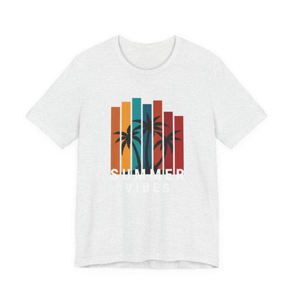 Summer Vibes Jersey Tee - Beach T-Shirt - AlluNeedt