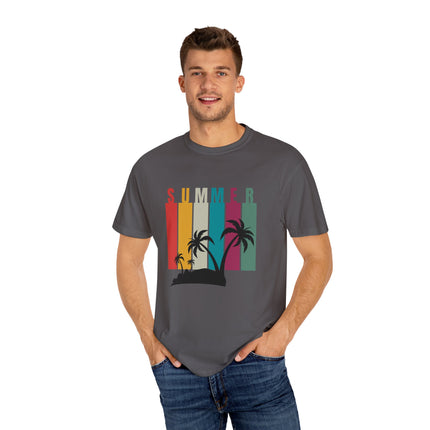 Summer Vibes Unisex Garment-Dyed T-Shirt - AlluNeedt