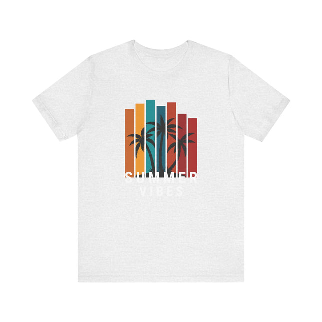 Summer Vibes Jersey Tee - Beach T-Shirt - AlluNeedt
