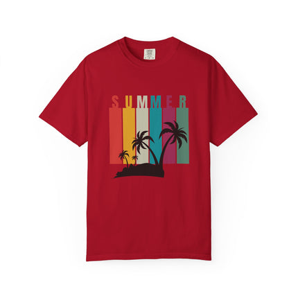 Summer Vibes Unisex Garment-Dyed T-Shirt - AlluNeedt