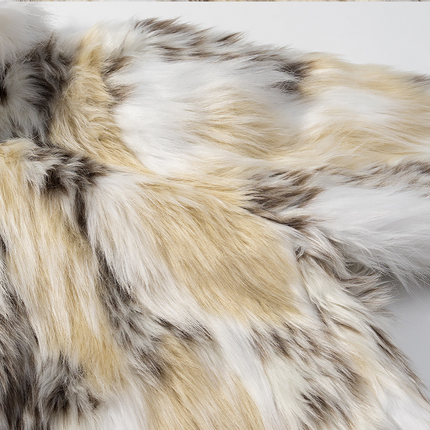 Women's autumn and winter short fur jacket