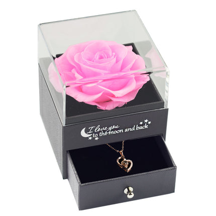 Eternal Flower Jewelry Box Rose