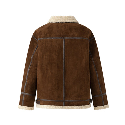 Casual Fleece Lined Cotton Coat