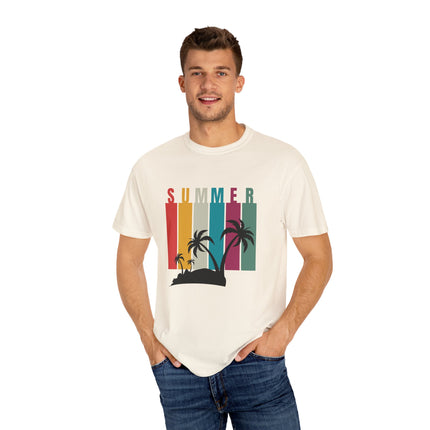 Summer Vibes Unisex Garment-Dyed T-Shirt - AlluNeedt