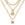 Alloy jewelry portrait layered necklace