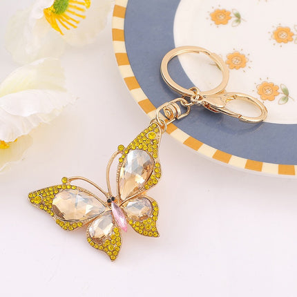 butterfly shaped keychain