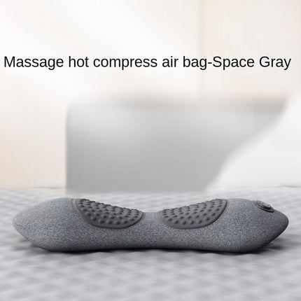 Memory foam heated massage waist pillow waist cushion