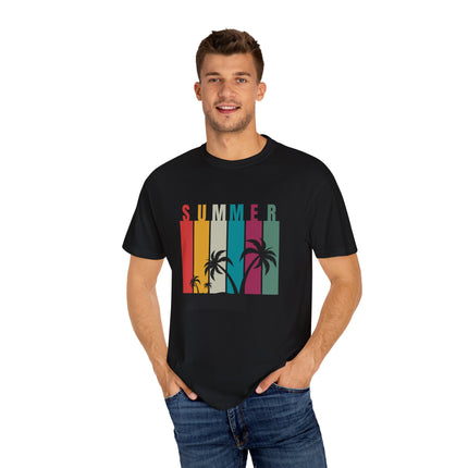 Summer Vibes Unisex Garment-Dyed T-Shirt - AlluNeedt
