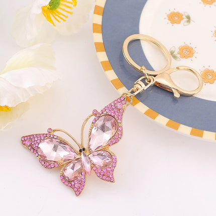 butterfly shaped keychain