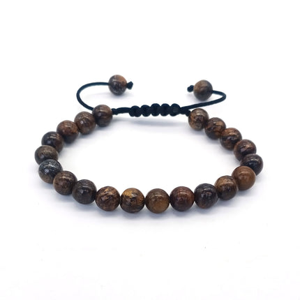 8mm Tiger Eye Stone Beads Bracelet