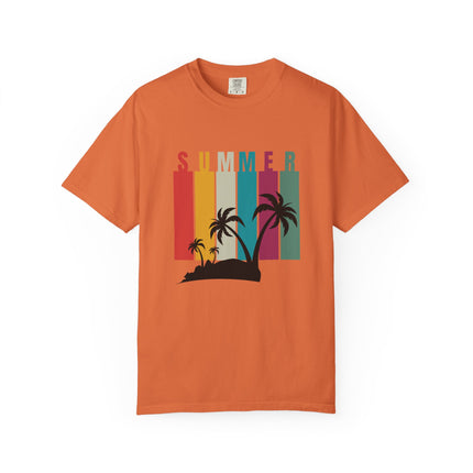 Summer Vibes Unisex Garment-Dyed T-Shirt - AlluNeedt