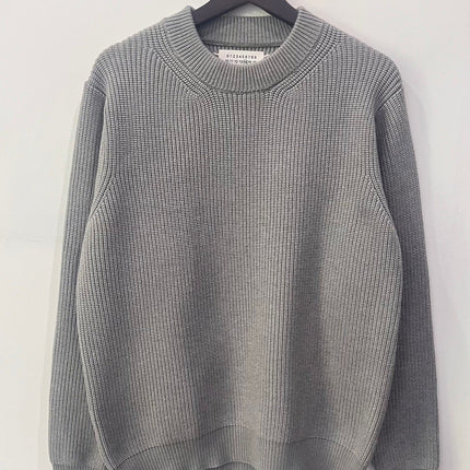 Majia Four-Corner Knitwear Crewneck Pullover Loose Sweater
