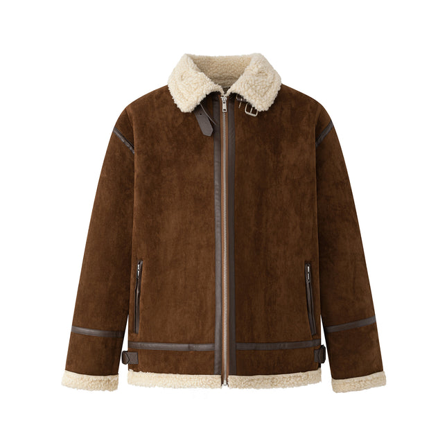 Casual Fleece Lined Cotton Coat