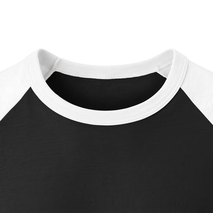 Cat Silhouette Raglan Shirt