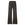 Women's High Street Embroidered Pocket Washed Distressed Cat Whisker Micro Flare Denim Jeans