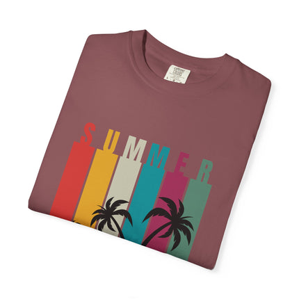 Summer Vibes Unisex Garment-Dyed T-Shirt - AlluNeedt