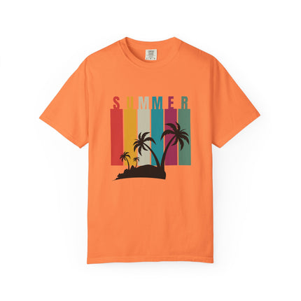 Summer Vibes Unisex Garment-Dyed T-Shirt - AlluNeedt