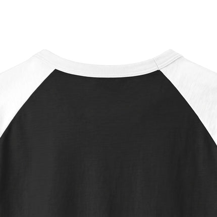 Cat Silhouette Raglan Shirt