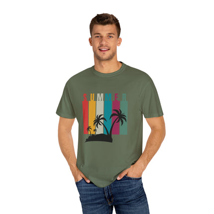 Summer Vibes Unisex Garment-Dyed T-Shirt - AlluNeedt