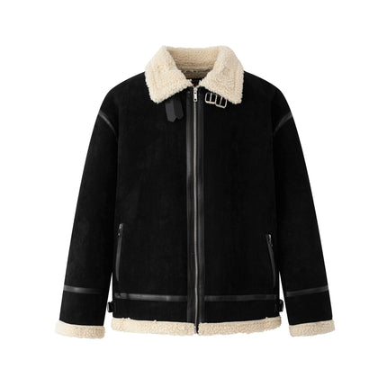 Casual Fleece Lined Cotton Coat