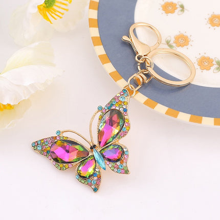 butterfly shaped keychain