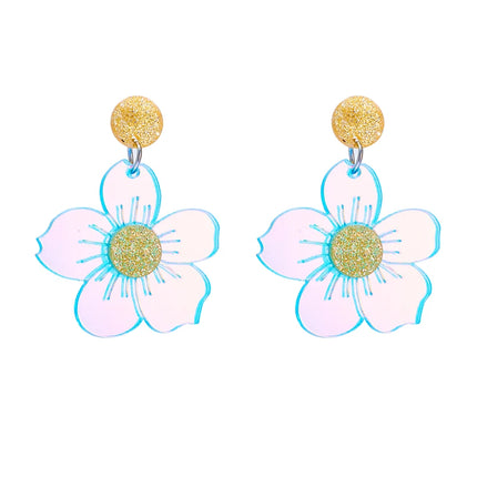 Flowers Drop Earrings