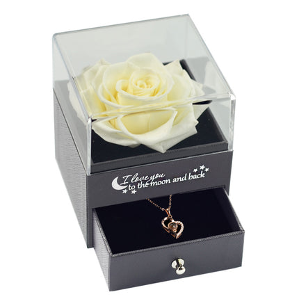 Eternal Flower Jewelry Box Rose