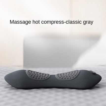 Memory foam heated massage waist pillow waist cushion