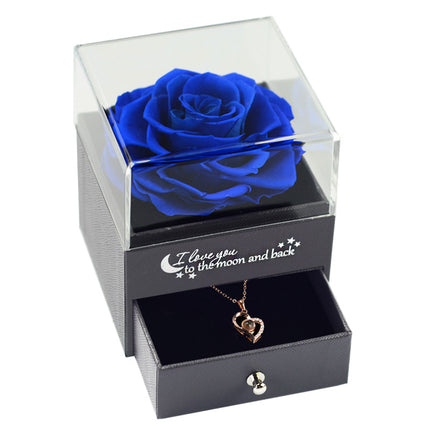 Eternal Flower Jewelry Box Rose