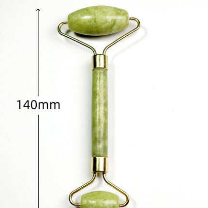 Natural Jingluo Jade Beauty Roller Massager, Face Massage Stick
