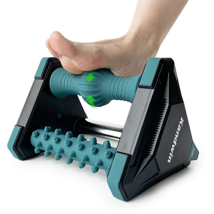 Three in one massage for foot and heel pain