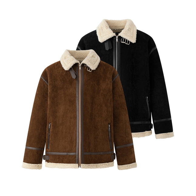Casual Fleece Lined Cotton Coat