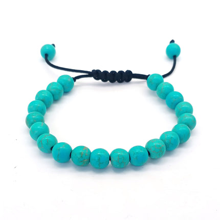 8mm Tiger Eye Stone Beads Bracelet