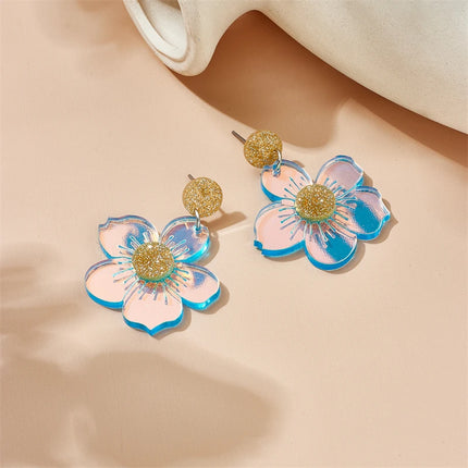 Flowers Drop Earrings
